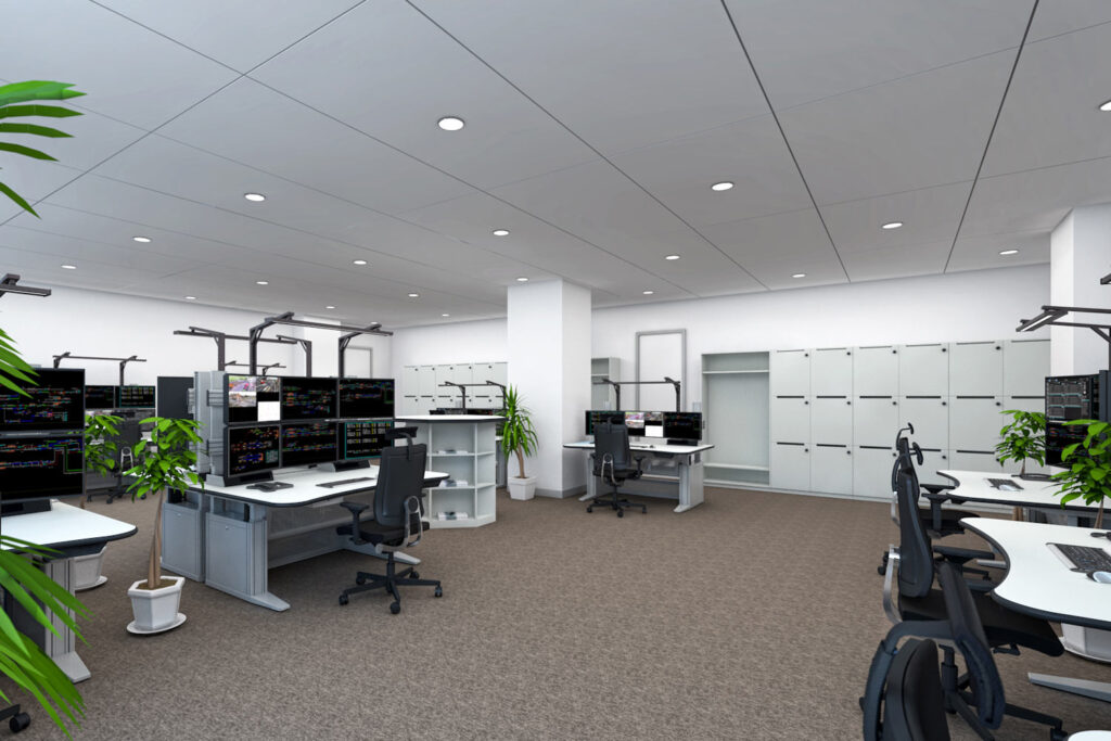 Lighting control room